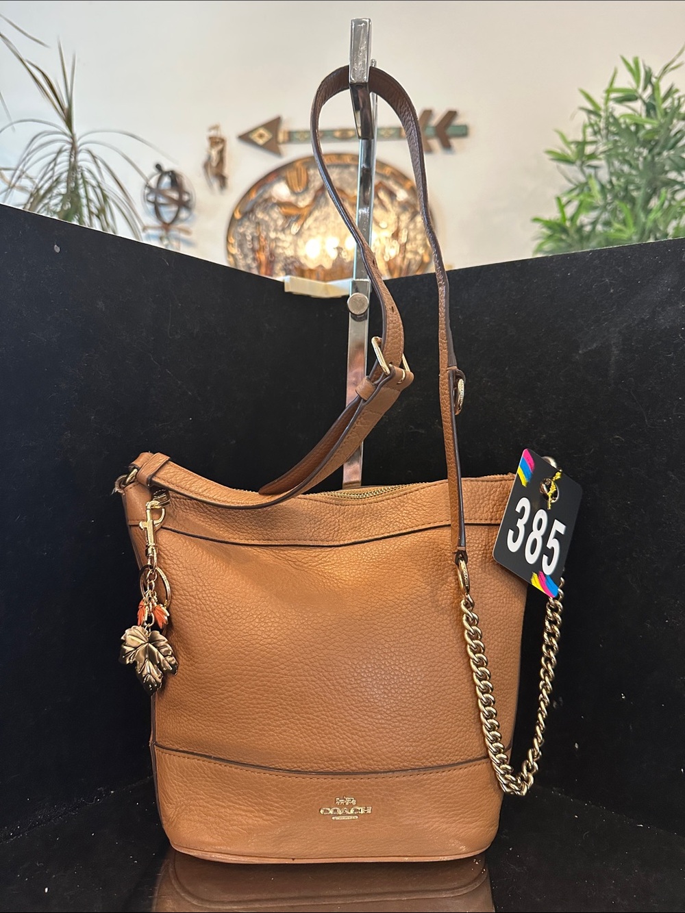 Coach #385 Paxton Duffle Bag Crossbody Shoulder